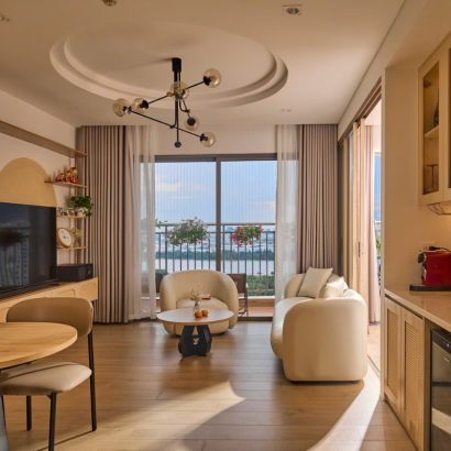 Hoàn thiện nội thất nhà phố phong cách tối giản tại Quận 7