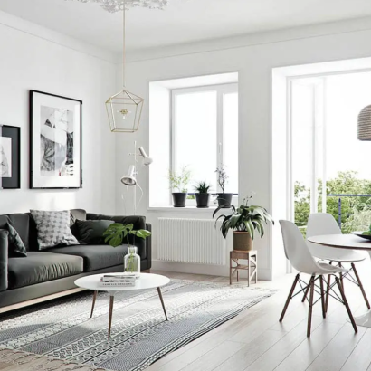 Thi công nội thất chung cư Masteri An Phú phong cách Bắc Âu