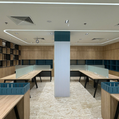 Thi công nội thất văn phòng hiện đại tại Quận 7